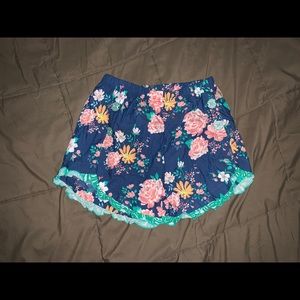 EUC Wildflowers navy floral size 10 shorts